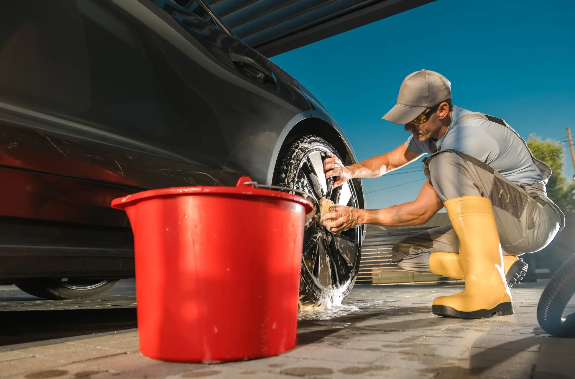 prawidłowe mycie samochodów
